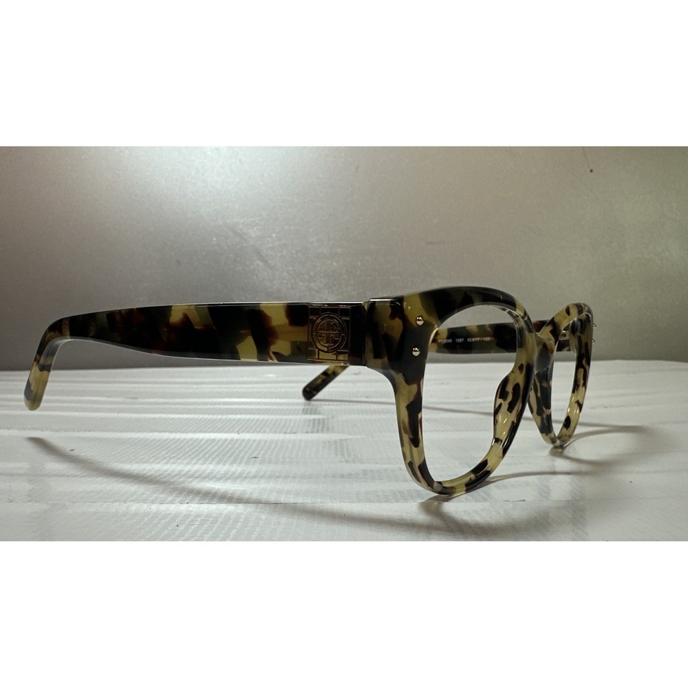 Tory Burch TY2040 1287 Cream Tortoise Oval Eyeglasses Frame 52-17 135